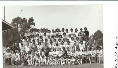 Le groupe de participants en 1975